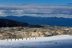 Gletscherwanderung auf dem Folgefonna Gletscher ab Bergen