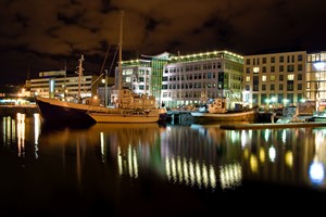 Bodø by night