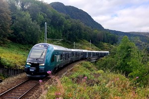 The Bergen railway - Voss, Norway