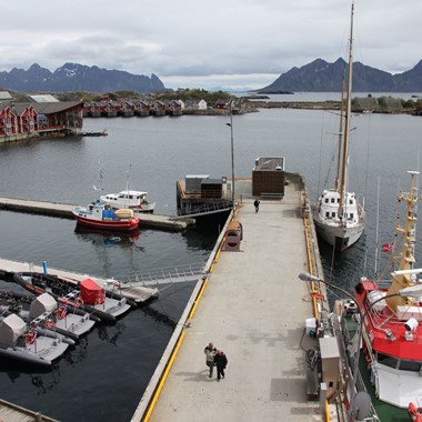 Fiskebåter i Svolvær - Lofoten