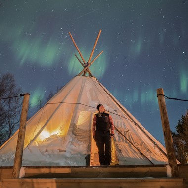 Northern Lights camp in Tromsø - Norway