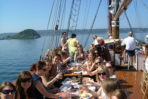 Things to do in Oslo -Enjoying the Oslofjord on a lunch cruise on the fjord - Oslo, Norway