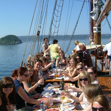 Things to do in Oslo -Enjoying the Oslofjord on a lunch cruise on the fjord - Oslo, Norway