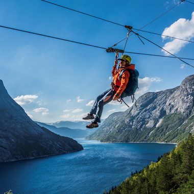 Fantastic Trolltunga Zipline - Odda, Norway