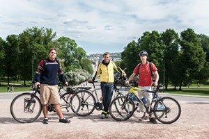 Geführte Fahrrad in Oslo