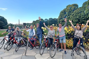 Things to do in Oslo - Bike tour with a guide in Oslo - happy cyclists - Oslo, Norway