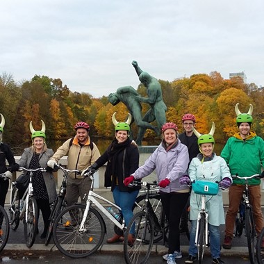 Ting å gjøre i Oslo - Sykkeltur med guide i Oslo - inngang til Vigelandsparken