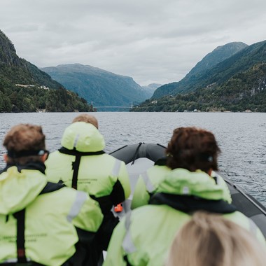 RIB-båttur på Hardangerfjorden- Fjord og laksesafari i Hardanger, Øystese - Ting å gjøre i Øystese 