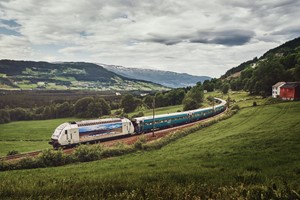 The Bergen Railway - passing Voss - Norway