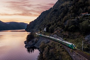El tren de Bergen entre Oslo y Bergen - Norway in a nutshell® de Fjord Tours, Noruega