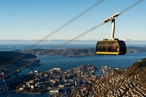Gondol til toppen Ulriken - Ting å gjøre i Bergen