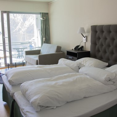 Havila Hotel Geiranger - Double Room with Balcony and View - Geiranger, Norway