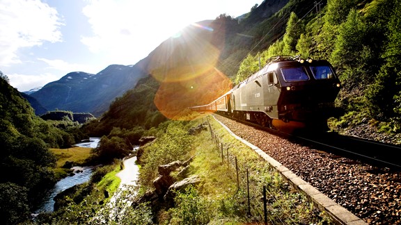 Flåmabana - Norges vakreste togreise er en del av den berømte turen Norway in a nutshell® 