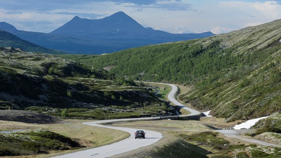  Nasjonal turistveg Rondane - Oslo -  Trondheim via Rondane med bil