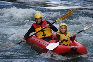 Aktiv ferie med barn i Norge