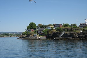 En sommerkveld på Oslofjorden