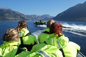 Activities in Stavanger - speedy RIB boat trip to the Pulpit Rock from Stavanger, Norway