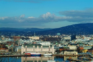 Panoramaoversikt over Oslo 