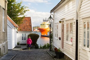 Small streets of Stavanger - Norway