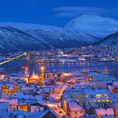 The blue hour - Tromsø, Norway