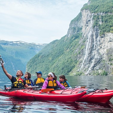 Discover Kayaking Geirangerfjorden