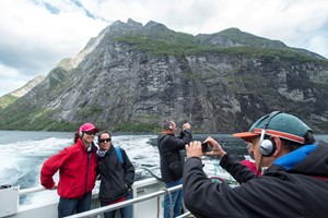 Memories for life - Fjord cruise on the Geirangerfjord from Geiranger, Norway