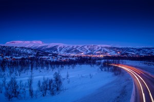 Geilo by night - Geilo, Norway, Norwegen