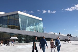 Aktivitäten in Oslo - Große Oslo-Tour mit Fjordkreuzfahrt - das Oper in Oslo, Norwegen
