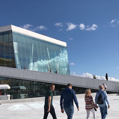 Things to do in Oslo - Oslo Grand Tour with Fjord Cruise - the Opera in Oslo, NOrway