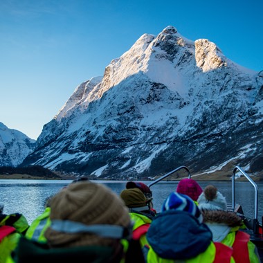 RIB-Bootsfahrt im Winter in Flåm - Flåm,  Der Nærøyfjord, Norwegen