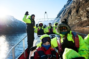 RIB-boat Winter Tour in Flam
