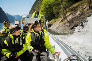 Welterbe RIB-boottour in Flam