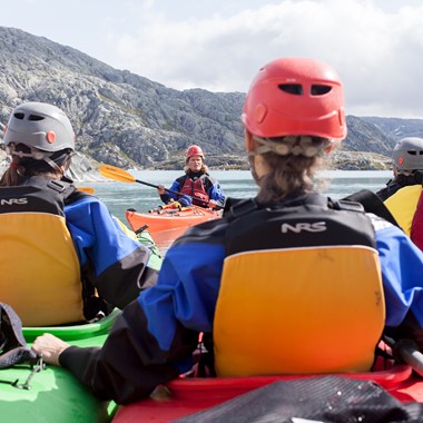 Guided glacier kayak trip at Folgefonna - things to do in Rosendal