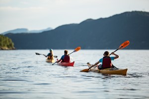 Geführte Kajaktour auf dem Hardangerfjord ab Jondal - Aktivitäten in Jondal, Norwegen 