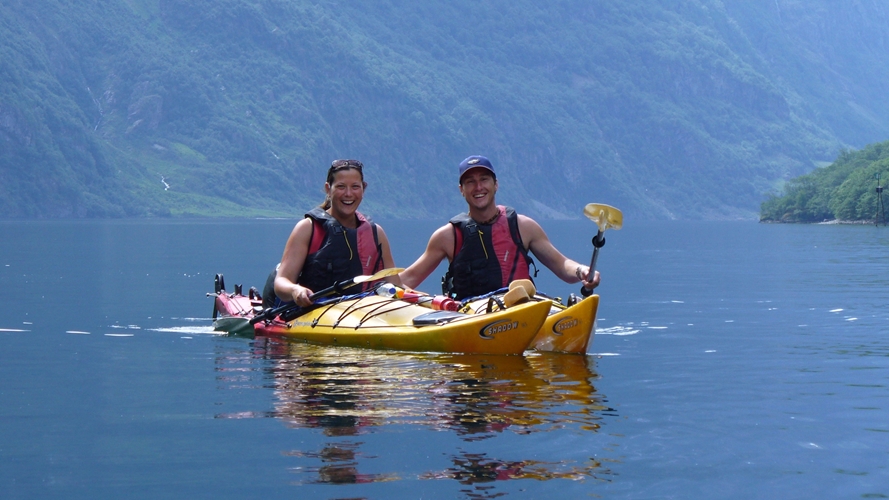 Sea kayaking day tour Gudvangen 